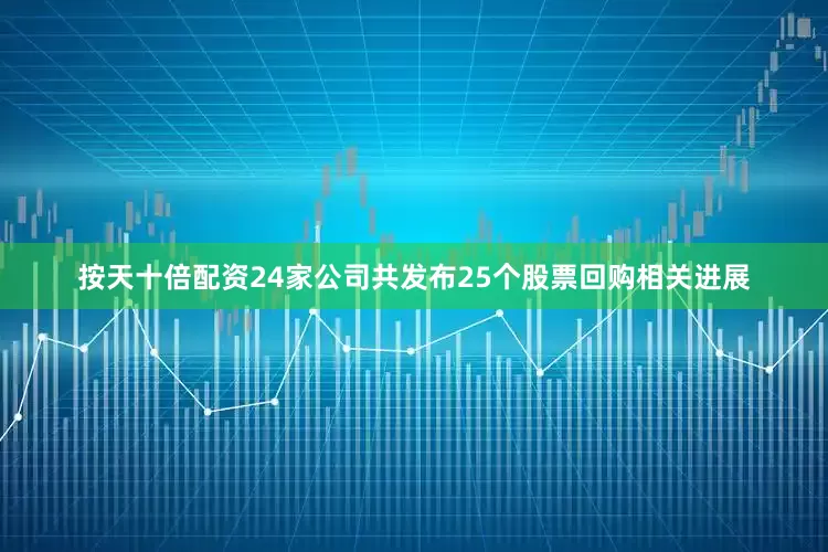 按天十倍配资24家公司共发布25个股票回购相关进展