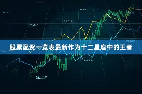 股票配资一览表最新作为十二星座中的王者